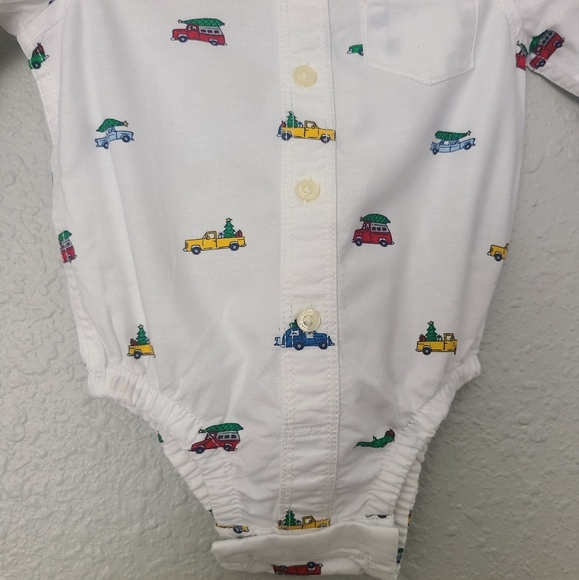 Baby Gap Christmas Bow-Tie Bodysuit - Picture 3 of 6